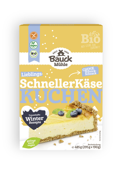 Bauck Mühle Schneller Käsekuchen glf. 485 g