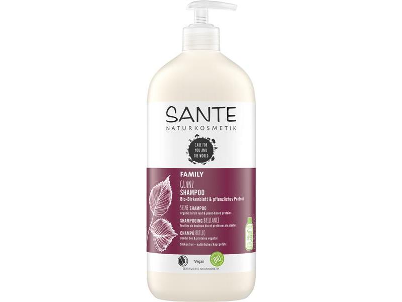 Sante FAMILY Glanz Shampoo Bio-Birkenblatt & pflanzliches Protein (950ml)