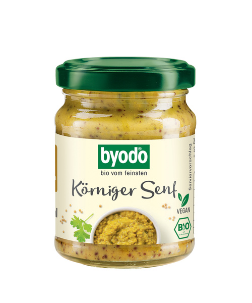 Byodo Körniger Senf 125 ml