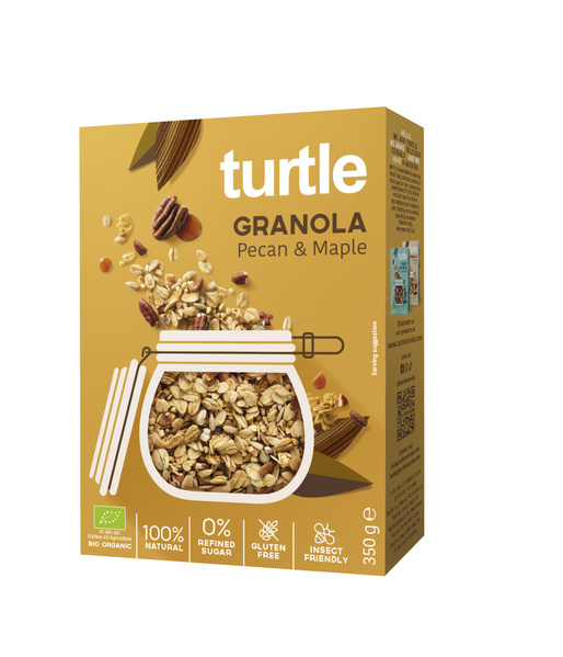Turtle - Better Breakfast Granola Pecan & Maple 350 g