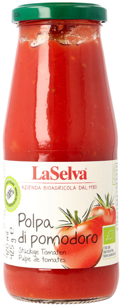 LaSelva Polpa di pomodoro - Stückige Tomaten 425 g
