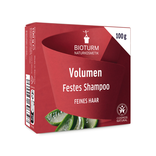 BIOTURM Festes Shampoo Volumen 100 g