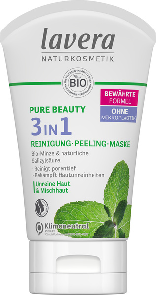 PURE BEAUTY 3IN1 REINIGUNG - PEELING - MASKE