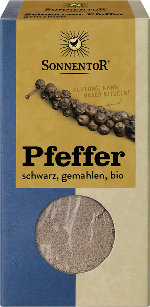 Sonnentor Pfeffer schwarz gemahlen 50 g