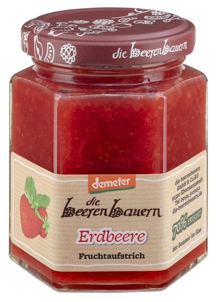 die beerenbauern Erdbeere Fruchtaufstrich 200 g