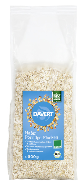 Davert Hafer Porridge Flocken 500 g