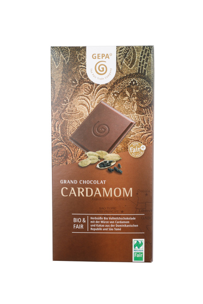 GEPA - The Fair Trade Company Grand Chocolat Cardamom 100 g