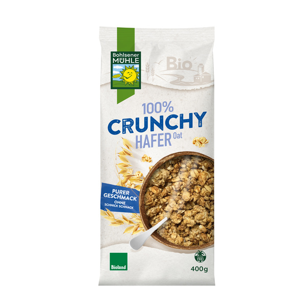 Bohlsener Mühle Hafer Crunchy 400 g
