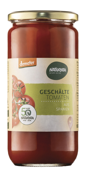 NATURATA Geschälte Tomaten 660 g