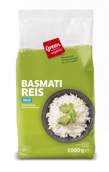 greenorganics Basmati Reis weiß 1000 g