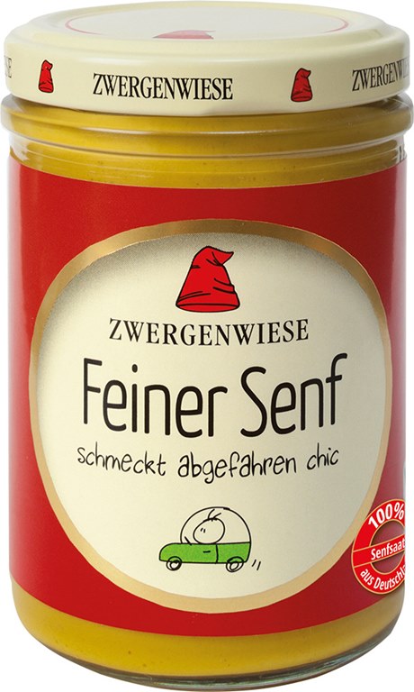 Zwergenwiese Feiner Senf 160 ml