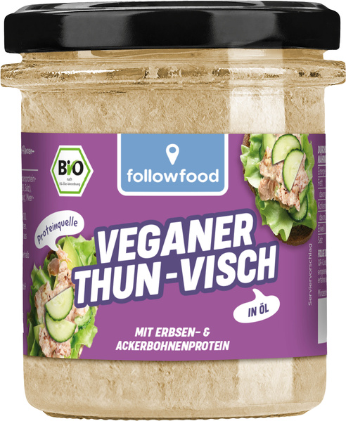 followfood AufstrichThunvisch (vegane Thunfischalternative) 180 g