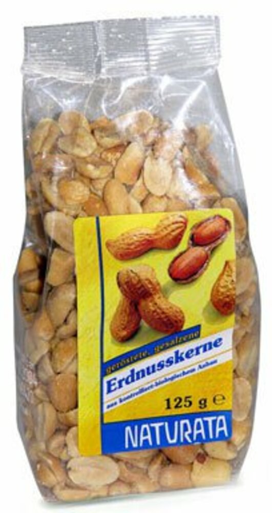 Naturata Erdnusskerne geröstet und gesalzen 125g