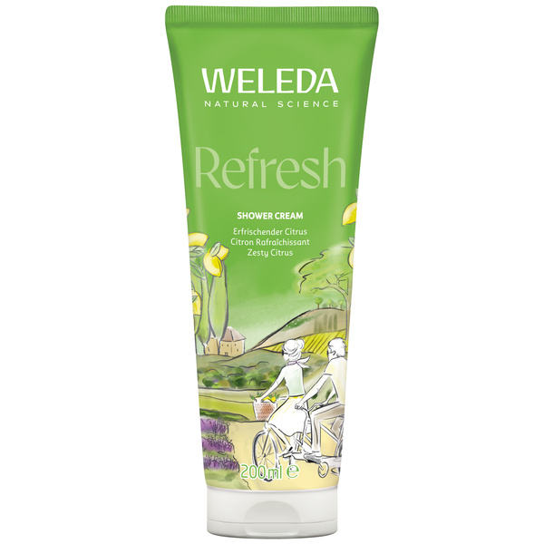 Weleda Refresh Shower Cream Citrus 200 ml