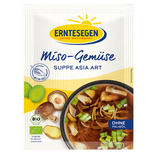 Erntesegen Miso-Gemüse Suppe Asia Art 37 g