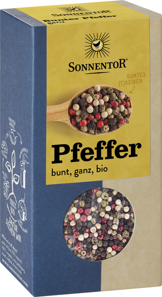 Sonnentor Pfeffer bunt ganz 50 g