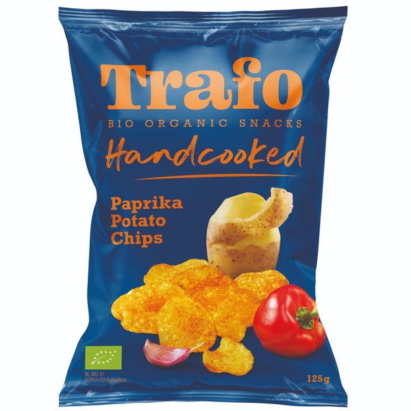 Trafo Handcooked Chips Paprika 125 g