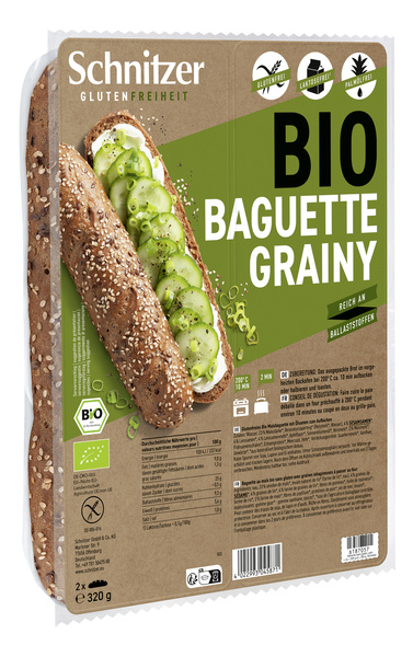 Schnitzer GLUTENFREIHEIT Baguette Grainy glf 320 g