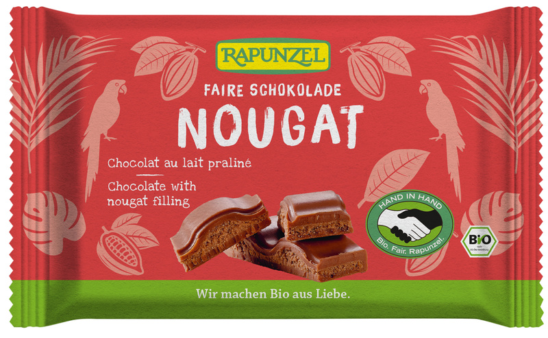Nougat Schokolade HIH 100 g