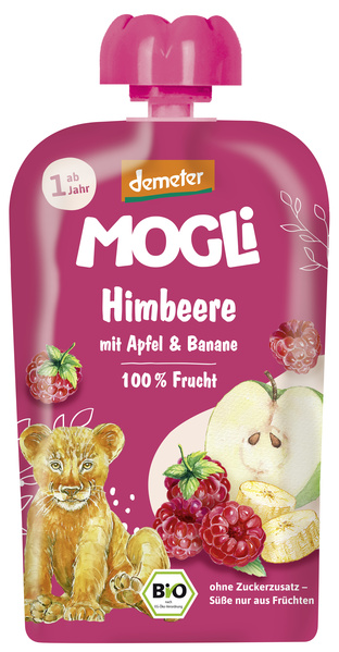 Mogli Quetschie Himbeere Banane 100 g