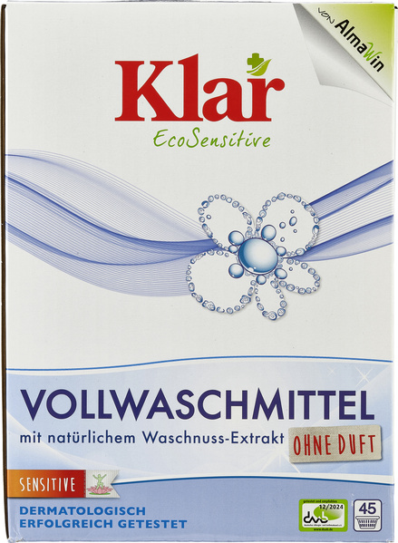 Klar Vollwaschmittel Pulver 45WG 2.475 kg
