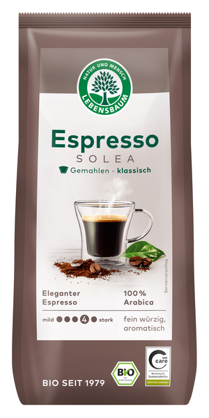 LEBENSBAUM Espresso Solea gemahlen 250 g