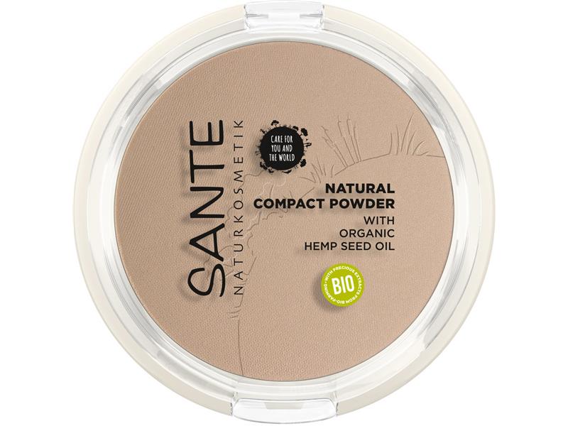 Sante Natural Compact Powder 02 Neutral Beige (9ml)