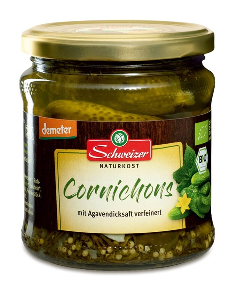 Schweizer Cornichons 330 g