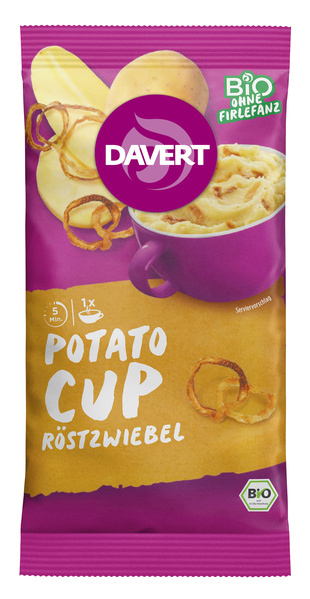 Davert Potato-Cup Röstzwiebel 54 g