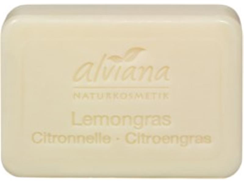 alviana Pflanzenöl-Seife Lemongras 100g