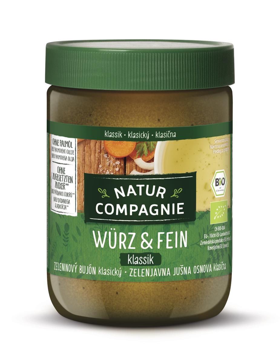 Natur Compagnie Würz & Fein Gemüsebrühe 252 g
