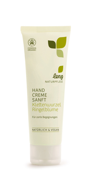 Lenz Naturpflege Handcreme Sanft Klettenwurzel Ringelblume 75 ml