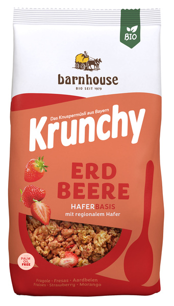Barnhouse  Krunchy Erdbeer 375 g