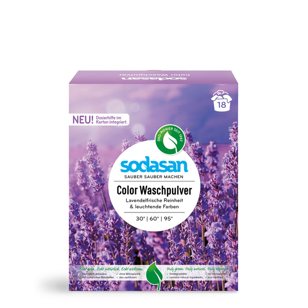 sodasan Color Waschpulver Lavendel 1.01 kg