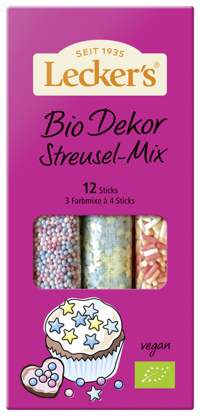 Lecker´s Dekor Streusel Mix 120 g