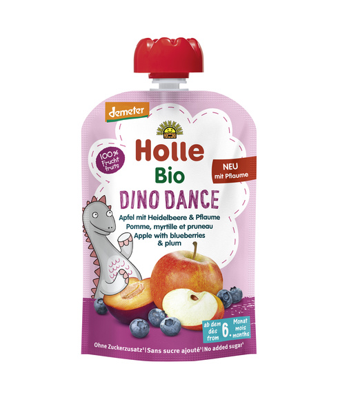 Holle Pouchy Dino Dance 100 g
