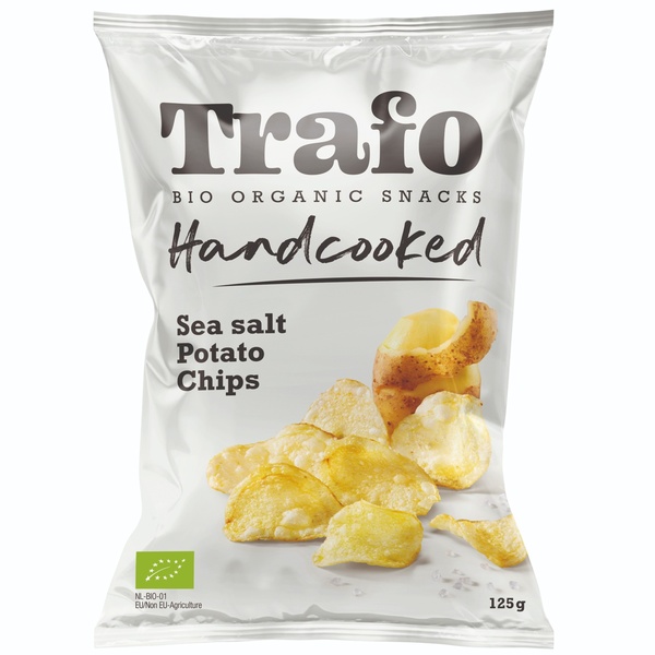 Trafo Handcooked Chips gesalzen 125 g