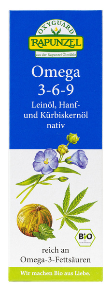 Rapunzel OXYGUARD® Omega 3-6-9-Öl 250 ml