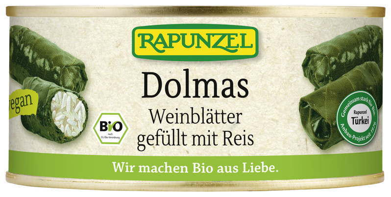 Rapunzel Dolmas Weinblätter gef. m.Reis 280 g