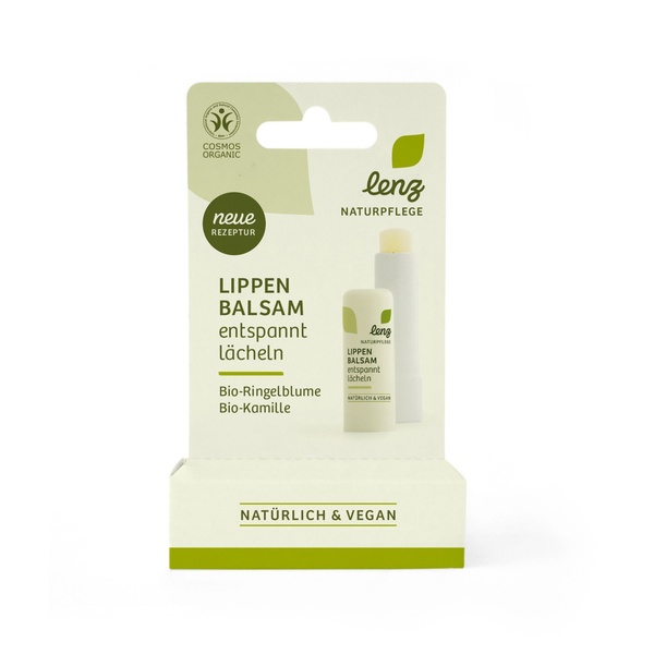 Lenz Naturpflege Lippenbalsam Ringelblume Kamille 4.7 g