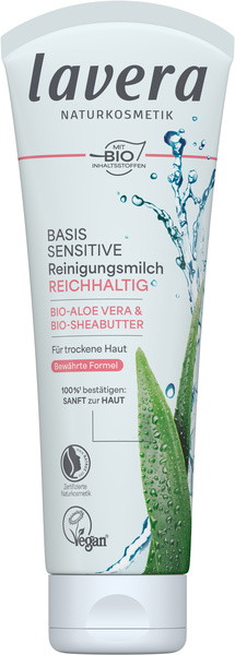 lavera basis sensitiv Reinigungsmilch 125 ml