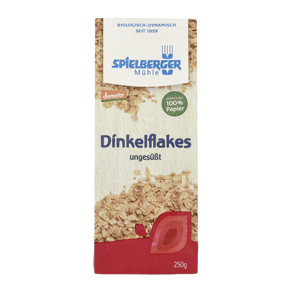 Spielberger Mühle Dinkelflakes traditionell gewalzt 250 g