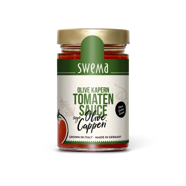 SweMa Tomatensauce Olive Kapern 300 g