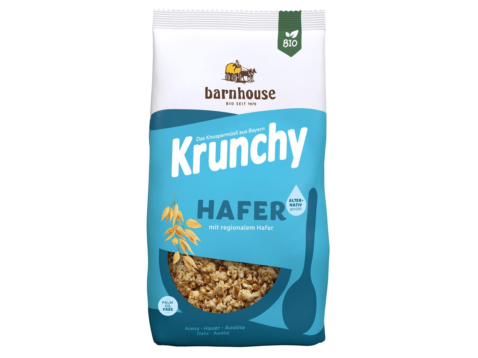 Barnhouse Krunchy Pur Hafer 750 g