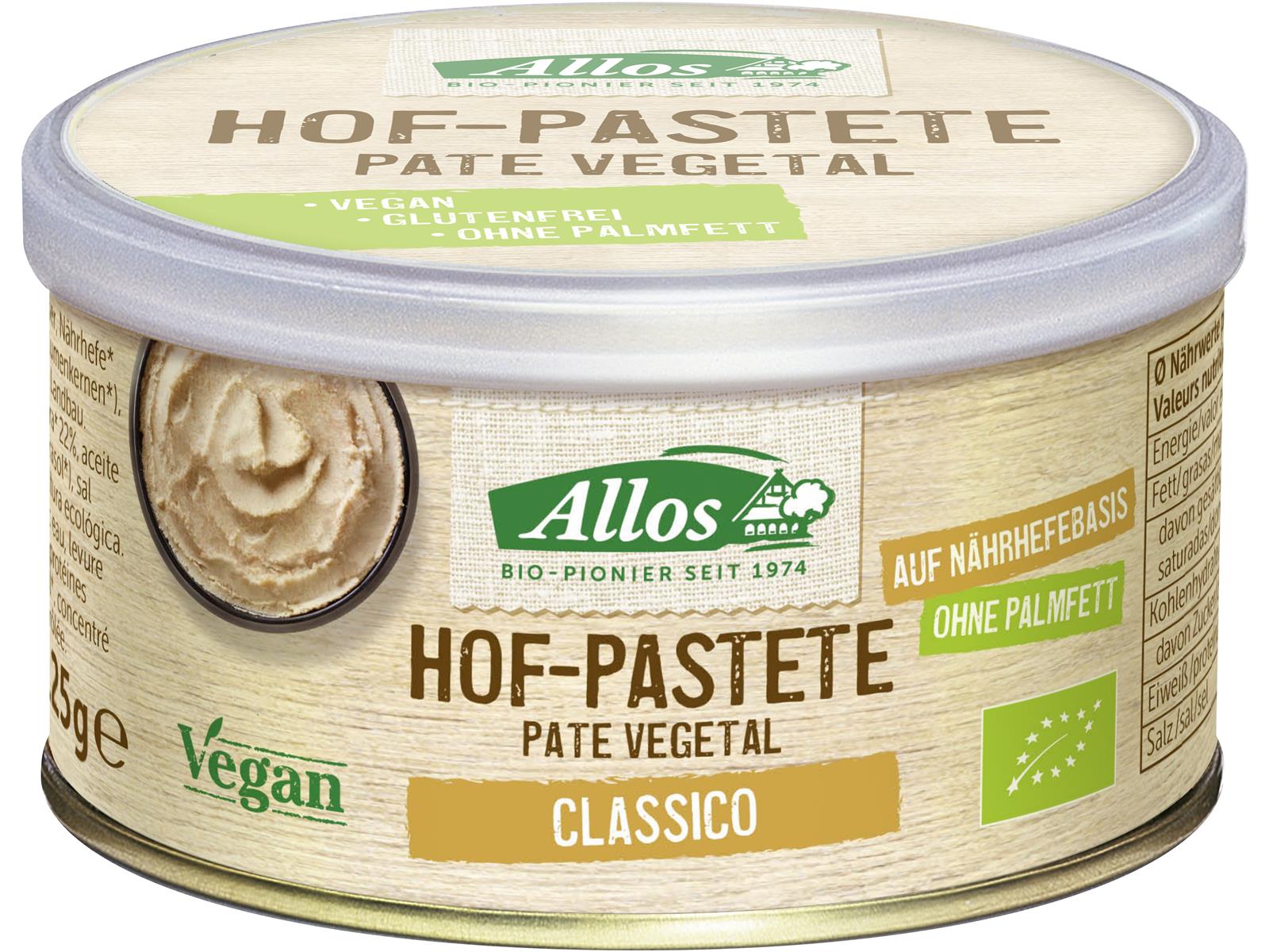 Allos Hof Pastete Classico 125 g