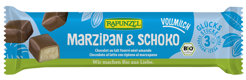 Rapunzel Marzipan & Schoko Vollmilch 50 g
