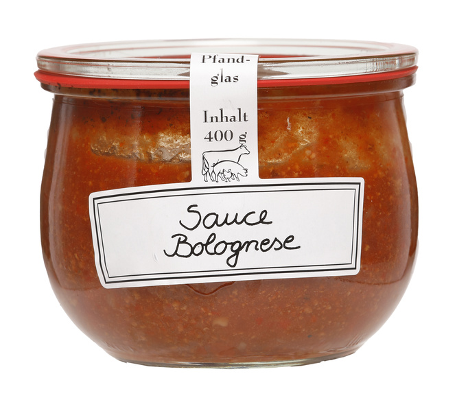 Schröders Bio Fleisch- und Wurstwaren Sauce Bolognese MW 360 ml