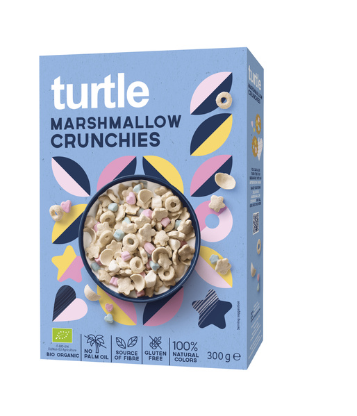 Turtle - Better Breakfast Marshmallow Crunchies 300 g