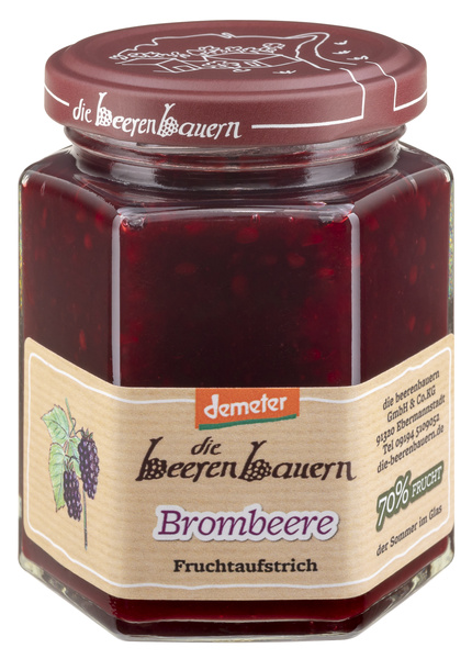 die beerenbauern Brombeere Fruchtaufstrich 200 g