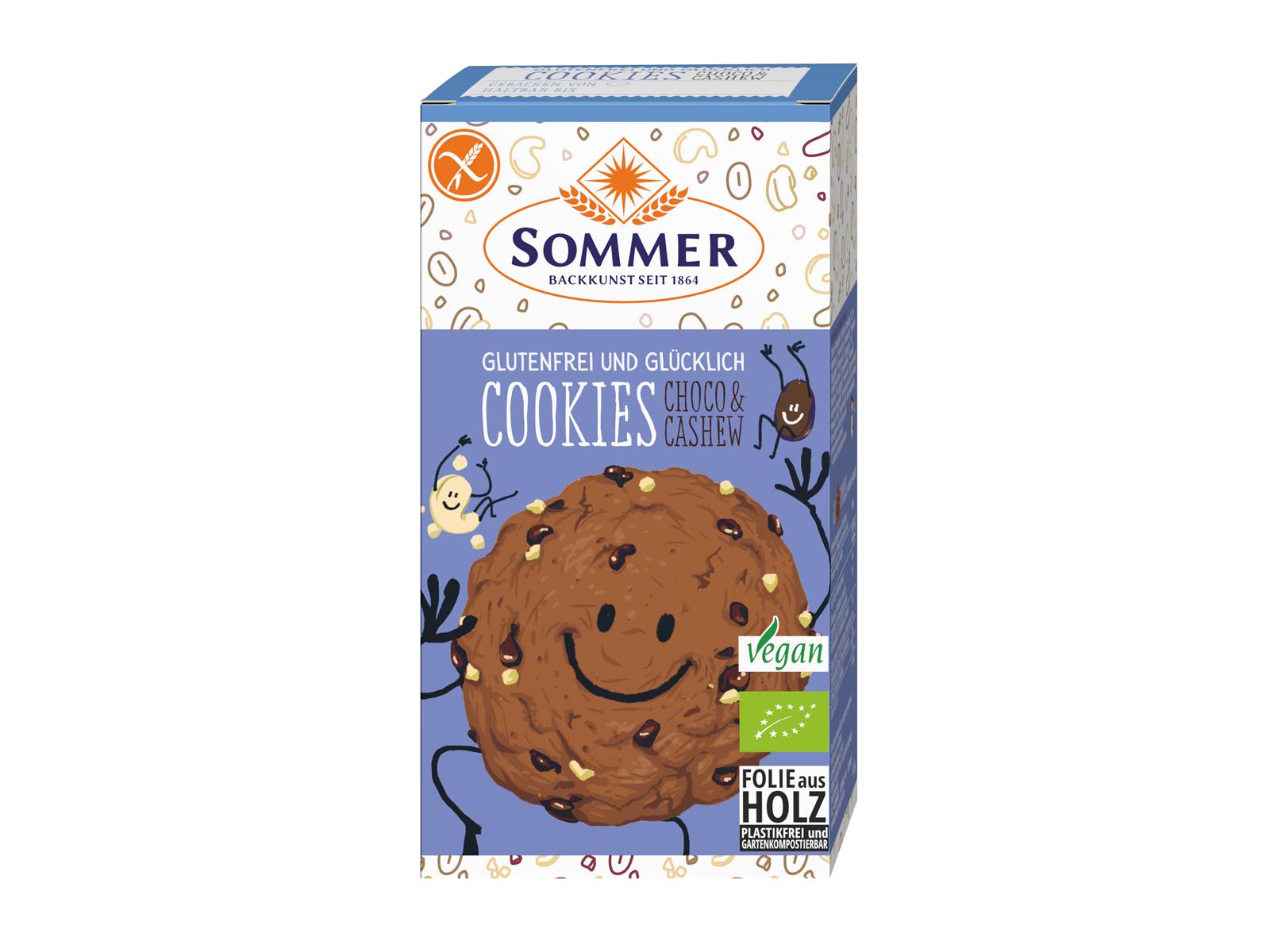 Sommer Cookies Choco & Cashew 125g